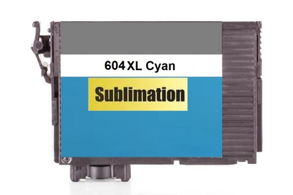 Druckerpatrone 604XL cyan mit Sublimationstinte für Epson
