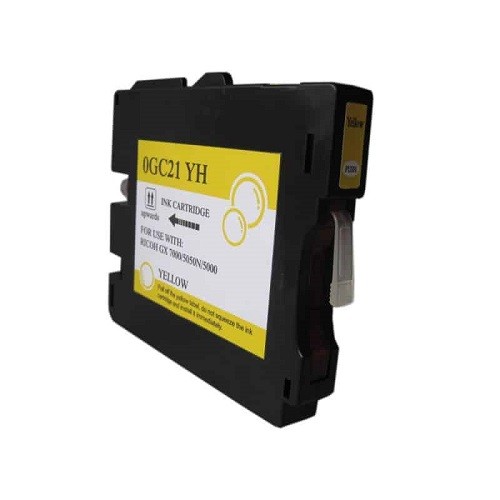Kompatible Druckerpatrone Ricoh GC-21 yellow, 405535