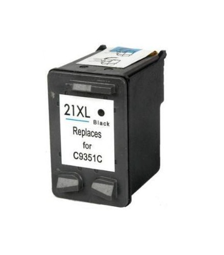 Refill Druckerpatrone HP 21 XL schwarz, black - C9351CE, C9351AE