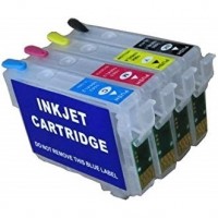 Wiederbefüllbare Tintenpatronen wie Epson T1631-T1634, T16XL mit Auto Reset Chips Wiederbefüllbare Tintenpatronen wie Epson T1631-T1634, T16XL mit Auto Reset Chips
