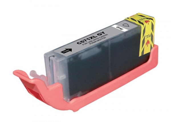 Druckerpatrone für Canon CLI-571 XL Grey, Grau, 0335C001