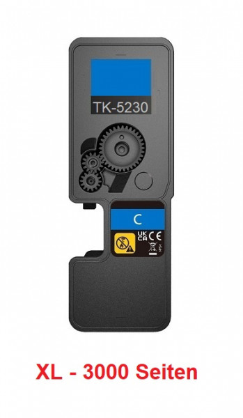 Kompatible XL-Tonerkartusche Kyocera TK-5230 Cyan, TK-5230C