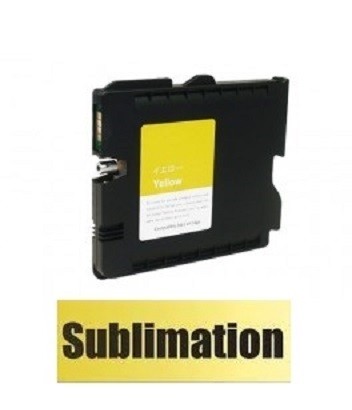 Kompatible Druckerpatrone Ricoh GC-41 XL yellow, 405764, 405768 mit SUBLIMATIONSTINTE