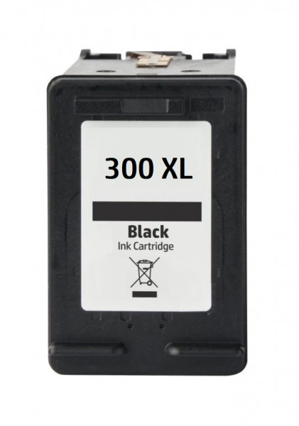 Kompatible Druckerpatrone HP 300XL schwarz, black - CC641EE, CC640EE