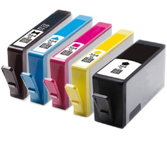 Kompatibles Druckerpatronen-Set HP 364 XL Black, Cyan, Magenta, Yellow, Photo-Black - 5 Patronen