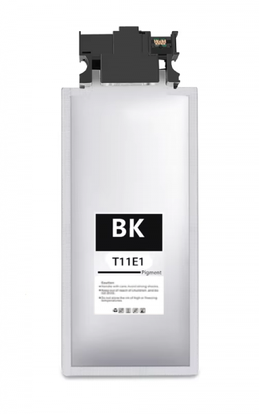 Kompatible XL-Druckerpatrone wie Epson C13T11E140 schwarz, black, T11E1