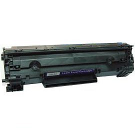 Tonerkartusche wie HP CB436A, 36A, Canon Cartridge CRG 725 black, schwarz