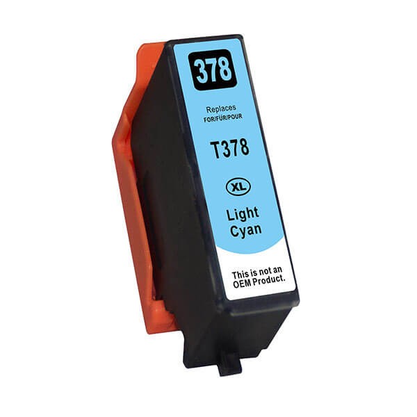 Druckerpatrone wie Epson 378 XL Light-Cyan