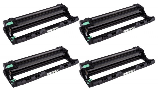 4 x kompatible Bildtrommel, Trommeleinheit Brother DR-243CL - 1 Set für alle 4 Farben
