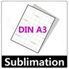 100 Blatt Sublimationspapier DIN A3