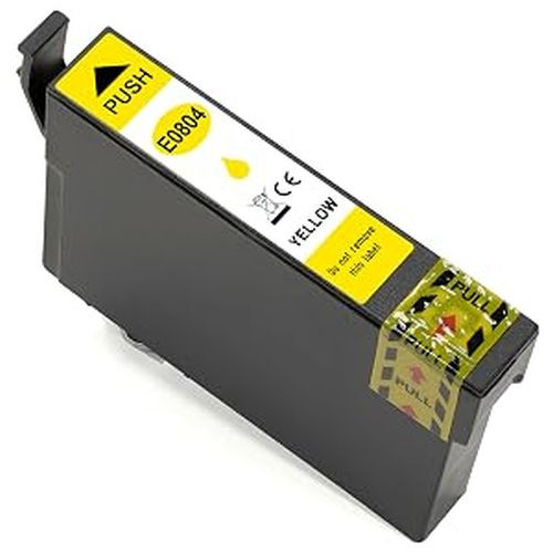 Kompatible Druckerpatrone wie Epson T0804 Yellow, Gelb
