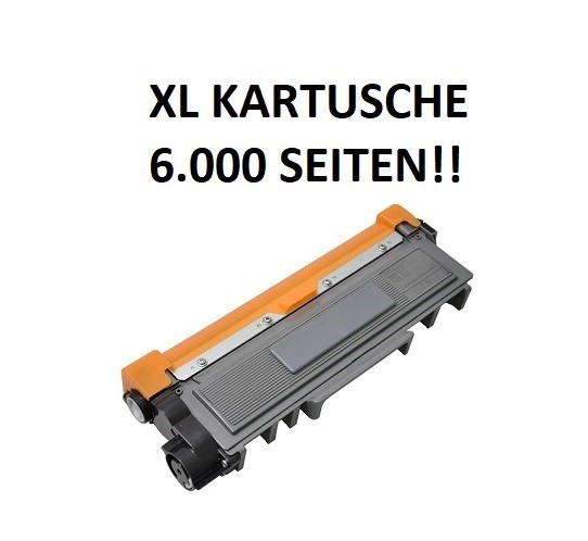 XL Tonerkartusche wie Brother TN-2420 schwarz - doppelte Kapazität für 6.000 Seiten