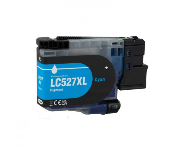 Kompatible Druckerpatrone Brother LC-527 XL-C Cyan, LC527XLC