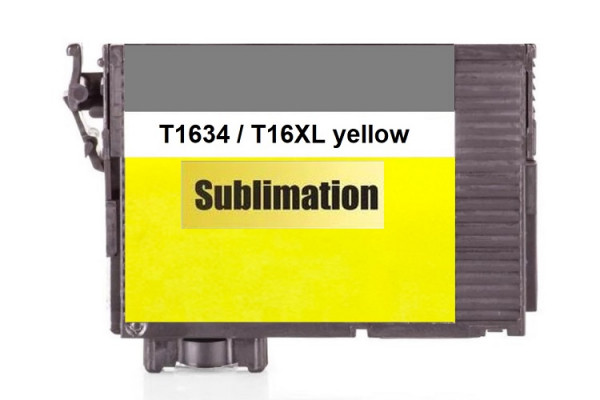 Druckerpatrone T16XL yellow, gelb mit Sublimationstinte für Epson