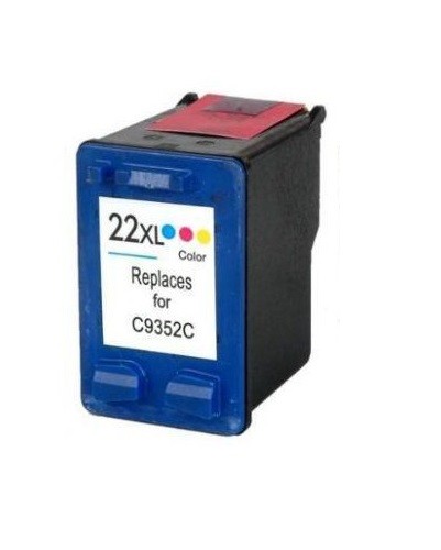 Druckerpatrone kompatibel zu HP 22 XL color, dreifarbig - C9352CE, C9352AE