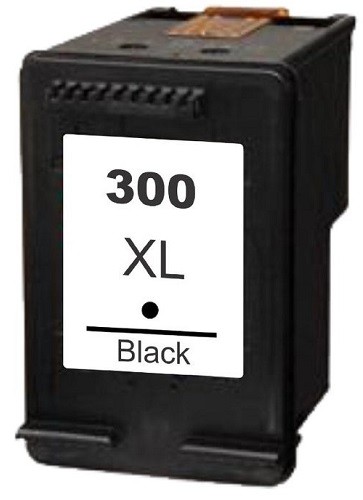 Druckerpatrone kompatibel zu HP 300 XL schwarz, black - CC641EE, CC640EE