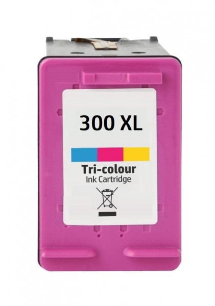 Kompatible Druckerpatrone HP 300XL color, dreifarbig - CC644EE, CC643EE