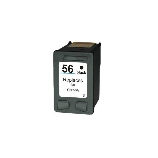 Refill Druckerpatrone HP 56 schwarz, black - C6656AE
