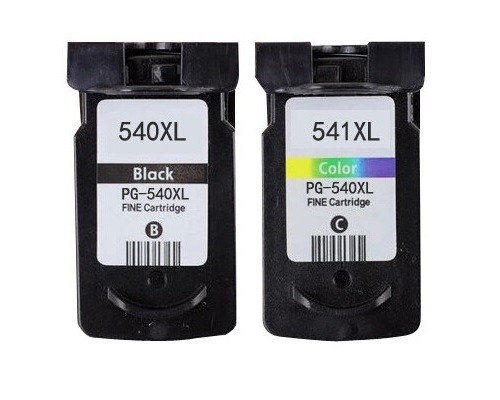 Refill Druckerpatronenset Canon PG-540 XL black + CL-541 XL Color